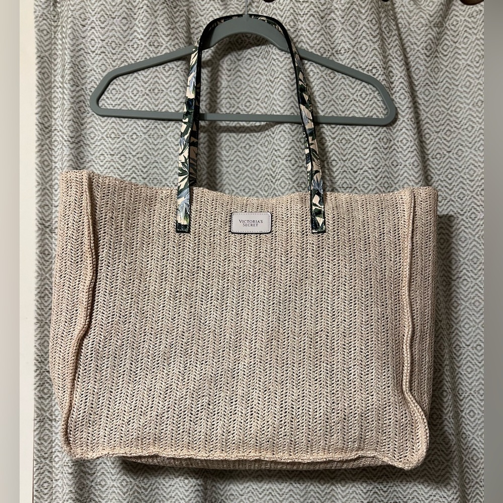 Victoria's Secret Woven Tote Beach